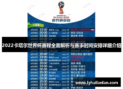 2022卡塔尔世界杯赛程全面解析与赛事时间安排详细介绍